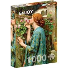 Enjoy John William Waterhouse The Soul of the Rose Puzzle - 1000 Parça