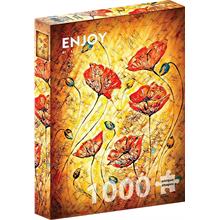 Enjoy 1000 Parçalık Kırmızı Gelincikler Puzzle