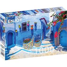 Enjoy 1000 Parçalık Puzzle - Fas ta Turkuaz Sokak