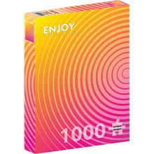 Enjoy 1000 Parça Turuncu İmkansız Gradyan Puzzle