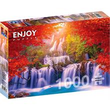 Enjoy Sonbahar da Tayland Thee Lor Su Şelalesi 1000 Parça Puzzle