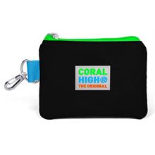 Coral High Siyah-Yeşil Bozuk Para Çantası - Erkek Çocuk