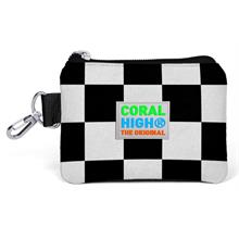 Coral High Dama Desenli Bozuk Para Çantası - Erkek Çocuk