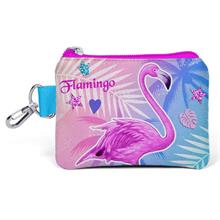Coral High Flamingo Desenli Bozuk Para Çantası - Kız Çocuk