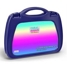 Coral High Rengarenk Desenli Boyama Seti (43 Parça) - Kız Çocuk