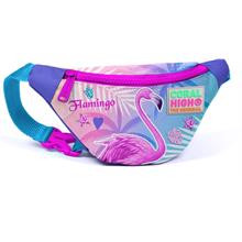 Coral High Pembe Flamingo Bel Çantası - Kız Çocuk