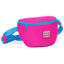 Coral High Sport Pembe.A.Mavi İki Bölmeli Bel Çantası