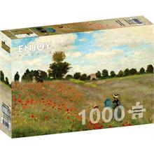 Enjoy Puzzle 1000 Parçalık Claude Monet: Gelincikler Puzzle