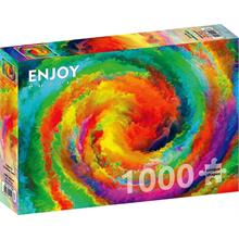 Enjoy 1000 Parça Renkli Girdap Puzzle - Gradient