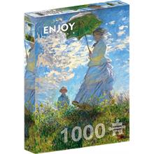 Enjoy 1000 Parça Gezinti (Woman with a Parasol (Madame Monet and Her Son) Puzzle 