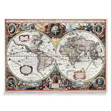 Star Puzzle 1000 Parça Dünya Haritası 1 Puzzle