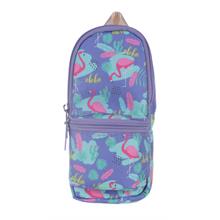 Kaukko Nature Junior Bag Mor Flamingo Kalem Çantası - Kız Çocuk
