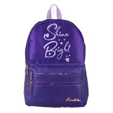 Kaukko Sparkle Mor Shine Bright Baskılı Okul ve Günlük Sırt Çantası