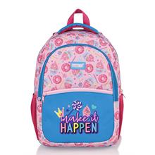 Bubbles Kız Happen Pembe İlkokul Çantası Okul Sırt Çantası