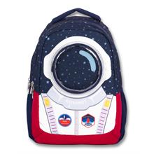 Cennec Üç Bölmeli Erkek Çocuk Astronot İlkokul Çantası