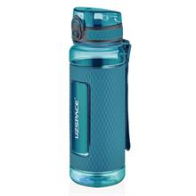 Uzspace 800 ml Cam Göbeği (Vine Cyan) Matara - Kırılmaz ve Sızdırma Yapmaz