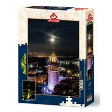 Art Puzzle Galata Kulesi 1000 Parça Neon Puzzle