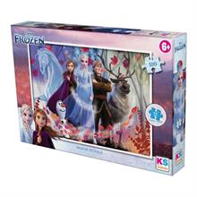 Ks Games 100 Parça Frozen Çocuk Puzzle - 6 Yaş Ve Üzeri