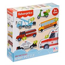 KS Games Fisher Price Taşıtlar Baby Puzzle