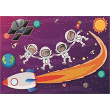 CarettaPuzzle® Küçük Kaşifleri 96 Parça Eğitici Çocuk Puzzle