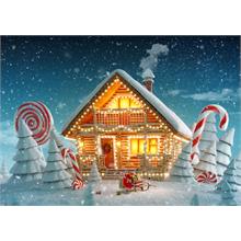 CarettaPuzzle® Kuzeyde Noel 96 Parça Eğitici Çocuk Puzzle