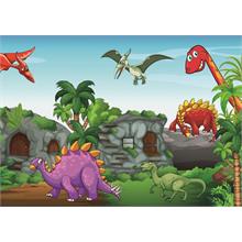 CarettaPuzzle® Dinazor Park 54 Parça Puzzle