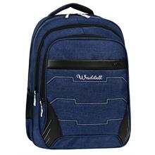 Waddellbag Oval Kırçıl Dört Gözlü Lacivert Erkek Çocuk Okul Sırt Çantası