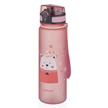 Uzspace 500 ml Glow Pink Snow Man Tritan Çocuk Matara - Kız