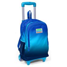 Coral High Işıklı Tekerlekli Gradyan Çekçek Okul ve Seyahat Çantası Erkek Çocuk Lacivert Mavi