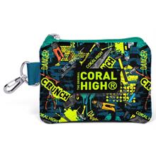 Coral High Nefti Grafiti Bozuk Para Çantası - Erkek Çocuk