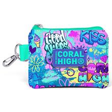 Coral High Lavanta Grafiti Bozuk Para Çantası - Kız Çocuk