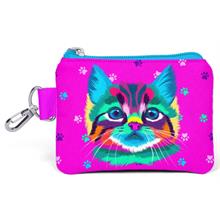 Coral High Pembe Kedi Bozuk Para Çantası - Kız Çocuk