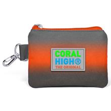 Coral High Siyah Turuncu Gradyan Bozuk Para Çantası - Erkek Çocuk