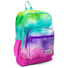 Coral High Renkli Airbrush İlkokul ve Günlük Sırt Çantası - Kız Çocuk - USB Soketli