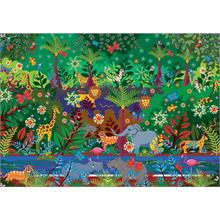 Educa 500 Parçalık Çocuk Ve Yetişkinler İçin Orman (Jungle) Puzzle