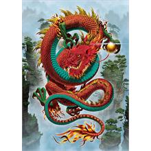 Educa 500 Good Fortune Dragon Ejderha Puzzle