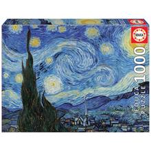 Educa 1000 Parça Yıldızlı Gece The Starry Night Puzzle - Vincent Van Gogh