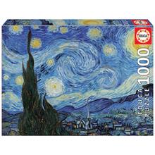 Educa 1000 Parça Yıldızlı Gece The Starry Night Puzzle - Vincent Van Gogh