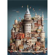 Anatolian 1000 Parça Galata Puzzle - Yasin Yaman