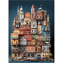 Anatolian 1000 Parça Balat Puzzle - Yasin Yaman