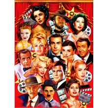 Anatolian 1000 Parça Hollywood Stars Puzzle - Serhat Filiz