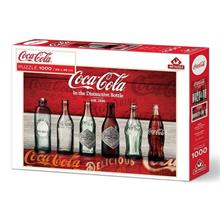 Art Puzzle Coca-Cola Vintage Şişeler 1000 Parça Puzzle