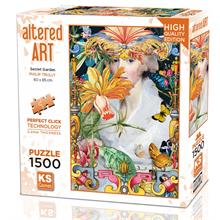 KS Games 1500 Parça Gizli Bahçe Puzzle