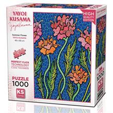 KS Games 1000 Parça Yaz Çiçekleri Puzzle