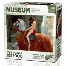 KS Games 1000 Parça Leydi Godiva Puzzle