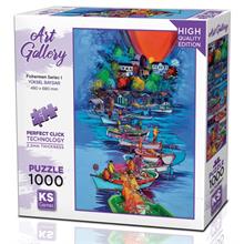 KS Games 1000 Parça Balıkçılar Serisi I Puzzle