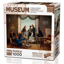 KS Games 1000 Parça Danimarkalı Sanatçılar Roma da Puzzle