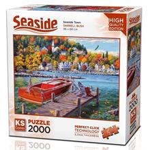 KS Games 2000 Parça Balıklı Göl Puzzle