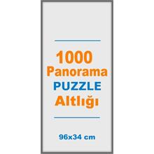 1000 Parçalık Panorama Puzzle Altlığı - 96x34 cm Beyaz Puzzle Alt Tablası