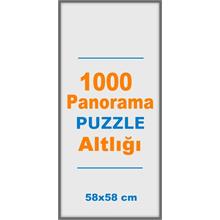1000 Parçalık Panorama Puzzle Altlığı - 96x34 cm Beyaz Puzzle Alt Tablası